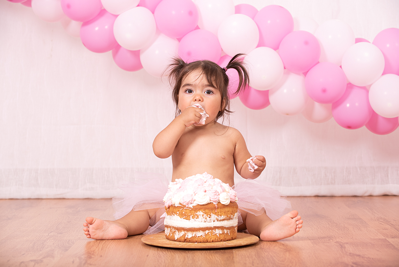 Servizio fotografico bambini smash the cake Lecce