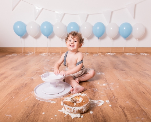 Marco Verri servizio fotografico smash the cake compleanno a Lecce