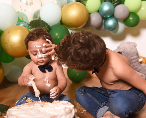 Marco Verri servizio fotografico smash the cake compleanno a Lecce