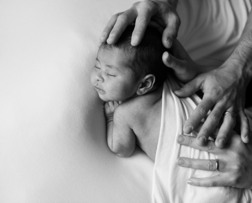 Marco Verri fotografia di neonato a Lecce